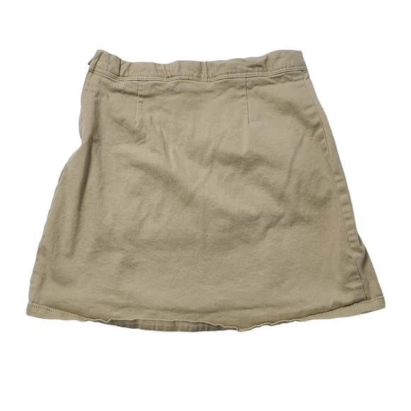 Childrens Place Girls Khaki Adjustable Waist School Uniform Skort Pants 6 X - 7 - Picture 3 of 8
